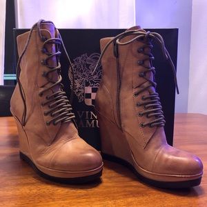 Vince Camuto wedge Suni boots